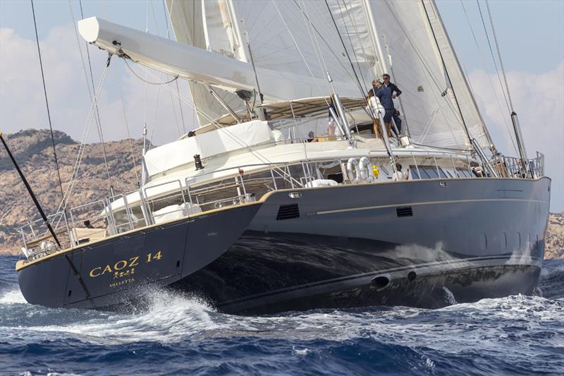 56m Perini Navi SY CAOZ 14 photo copyright Francesco Ferri taken at  and featuring the Cruising Yacht class