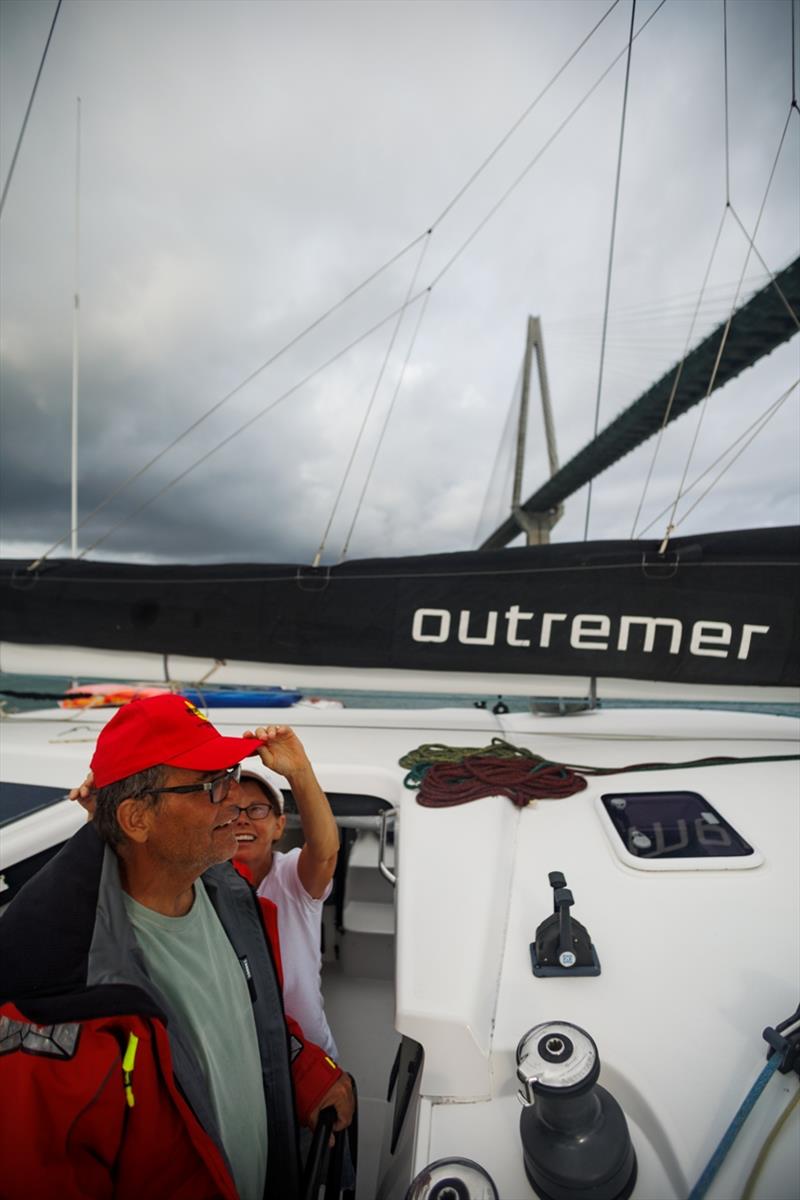 2 Canoes, Outremer 51 photo copyright Robin Christol taken at  and featuring the Cruising Yacht class