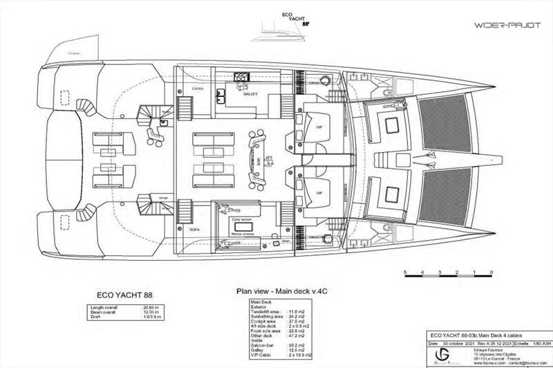 Eco Yacht 88 Catamaran GA - photo © Pajot Yachts