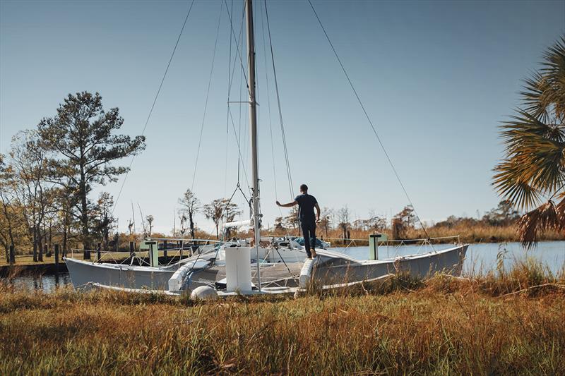 Ryan Finn - New York to San Francisco Solo Sailing Record photo copyright 2Oceans1Rock taken at St. Francis Yacht Club and featuring the Cruising Yacht class