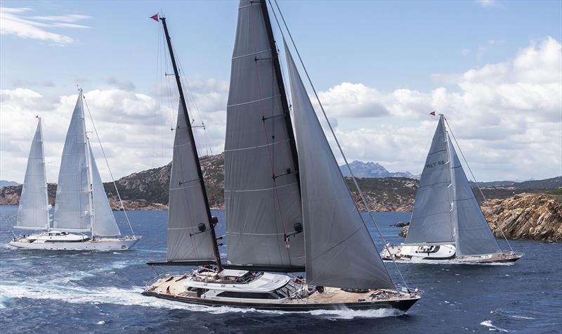 Perini Navi fleet photo copyright Italian Sea Group taken at  and featuring the Cruising Yacht class