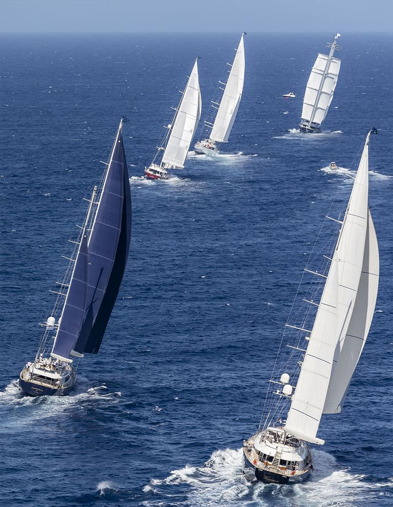 Perini Navi fleet photo copyright Italian Sea Group taken at  and featuring the Cruising Yacht class