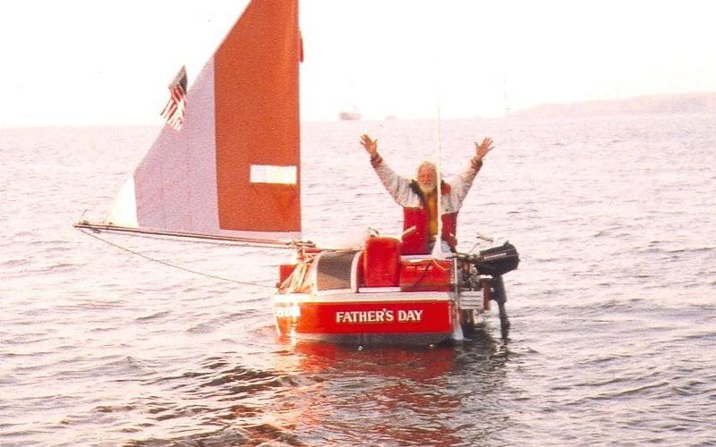 Hugo Vihlen's Father's Day, the smallest yacht to cross the Atlantic - photo © Archive