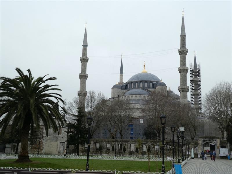 The Blue Mosque - Travelling Turkiye II – Istanbul photo copyright Red Roo taken at  and featuring the Cruising Yacht class