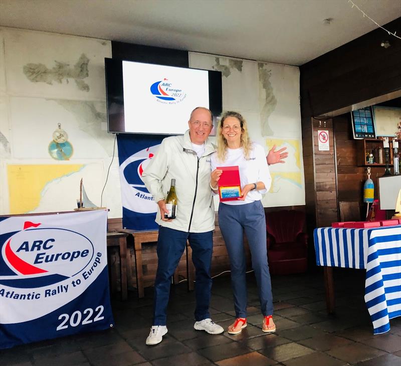 ARC Europe: Seamanship Award - Madrigal photo copyright World Cruising Club taken at  and featuring the Cruising Yacht class