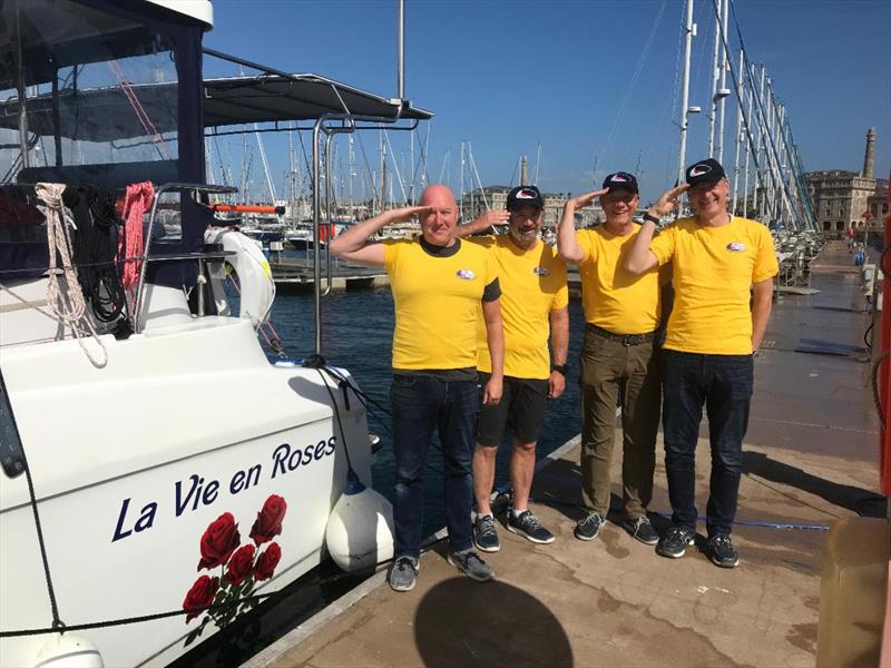 The only catamaran in the ARC Portugal 2022 fleet - Broadblue 346 Eco La Vie En Roses photo copyright World Cruising Club taken at  and featuring the Cruising Yacht class