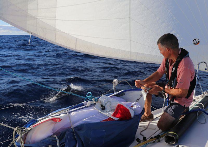 Atlantic Ocean crossing prepares a sailor for life in lockdown - photo © Gilmore family