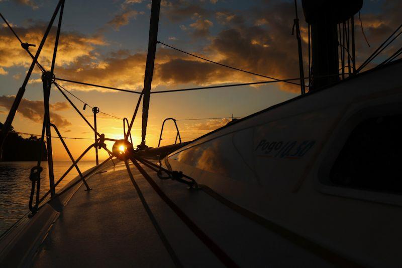 Atlantic Ocean crossing prepares a sailor for life in lockdown photo copyright Gilmore family taken at  and featuring the Cruising Yacht class