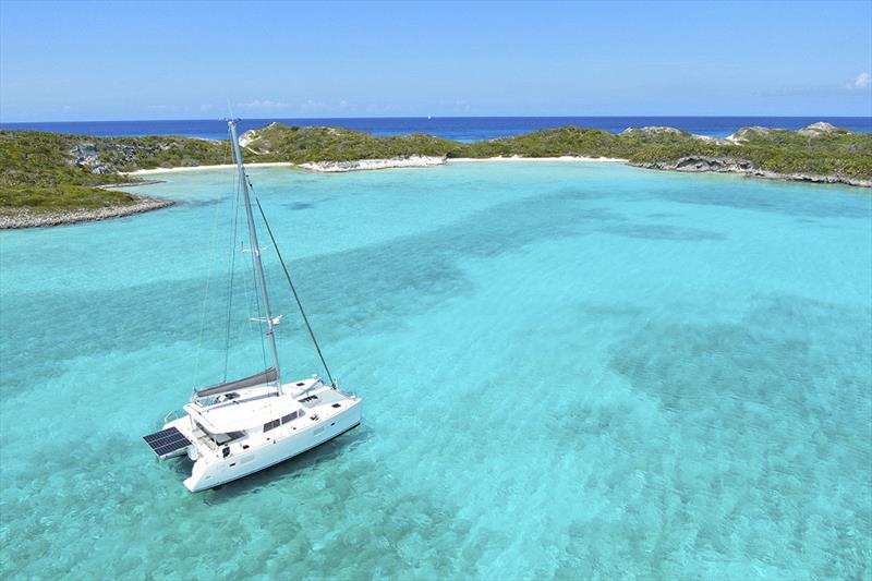 Anchored in the Bahamas. - photo © Nautilus Sailing