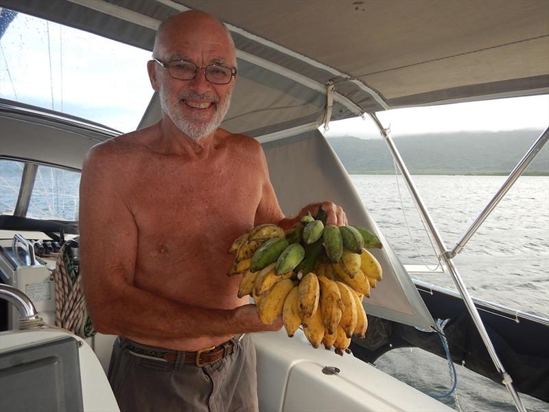 Freedom and Adventure - Bananas from Karl's Garden photo copyright Andrew & Clare Payne taken at  and featuring the Cruising Yacht class