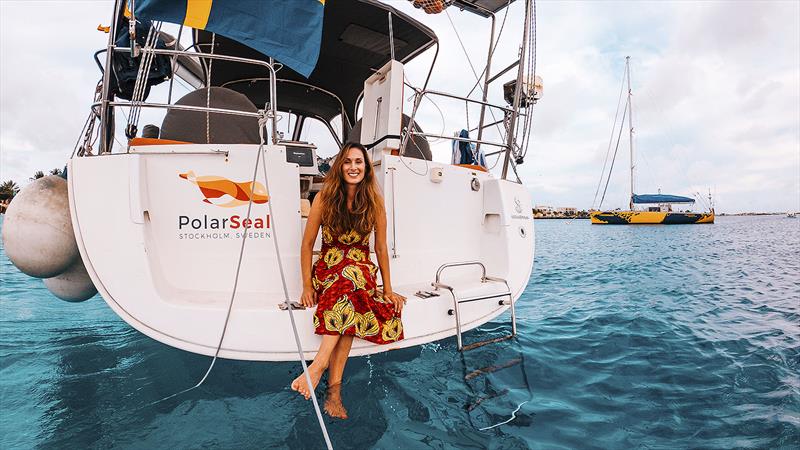 Sophie Darsy has taken to cruising like the proverbial duck to water photo copyright Ryan & Sophie Sailing taken at  and featuring the Cruising Yacht class