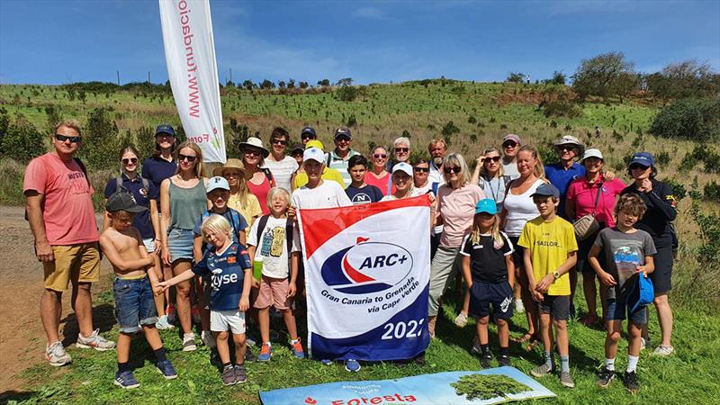 World Cruising Club has teamed up with a local non-profit organisation in Gran Canaria, Foresta, who manage the reforestation project photo copyright ARC Atlantic Rally for Cruisers taken at  and featuring the Cruising Yacht class