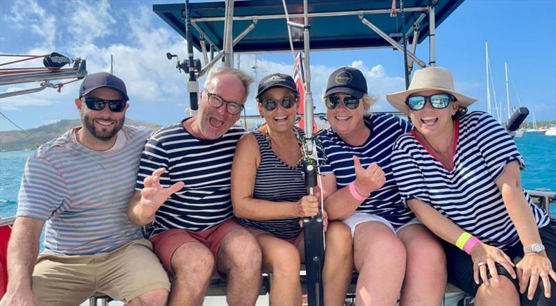 Crew team building photo copyright Island Cruising NZ taken at  and featuring the Cruising Yacht class