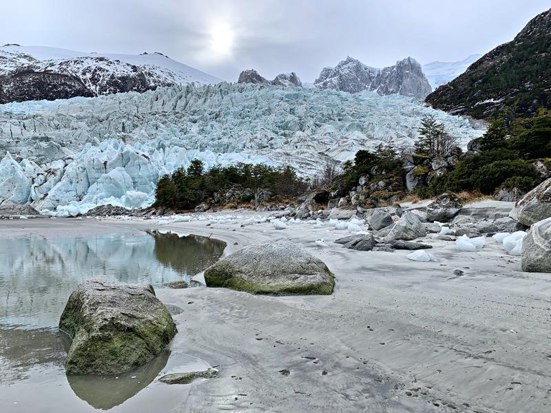 The Romanche glacier in Fiordo Pia - Patagonia photo copyright Lars and Susanne Hellman taken at Ocean Cruising Club and featuring the Cruising Yacht class