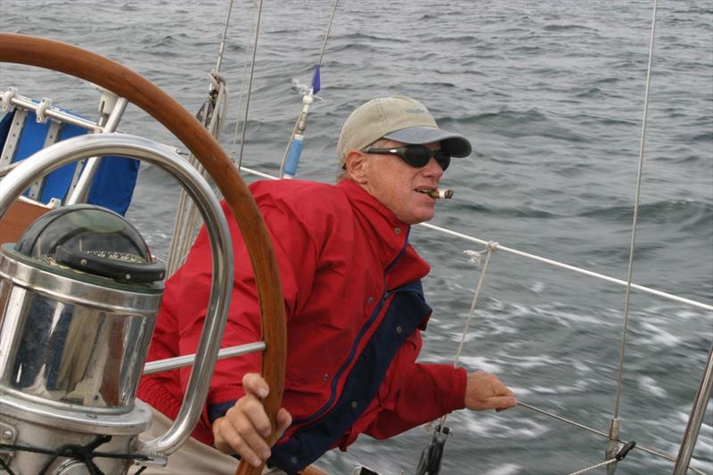David Tunick often sails solo on his 55-foot Sparkman & Stephens yawl, Night Watch photo copyright David Tunick taken at Cruising Club of America and featuring the Cruising Yacht class