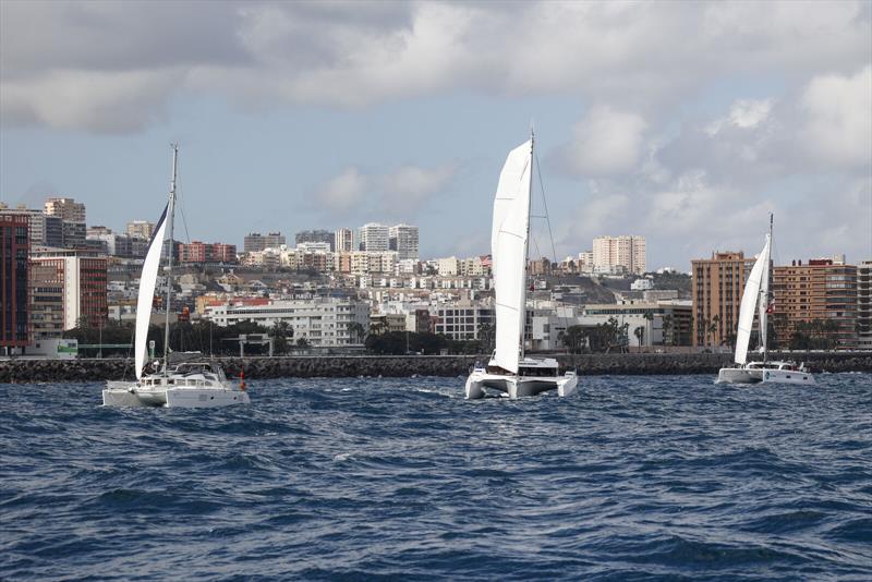 ARC January 2023 departs Las Palmas de Gran Canaria photo copyright World Cruising Club taken at  and featuring the Cruising Yacht class