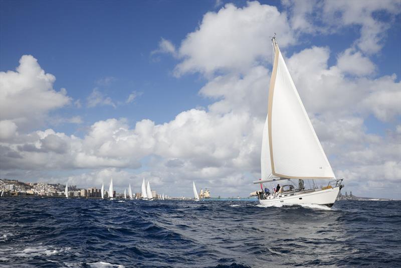 ARC January 2023 departs Las Palmas de Gran Canaria photo copyright World Cruising Club taken at  and featuring the Cruising Yacht class