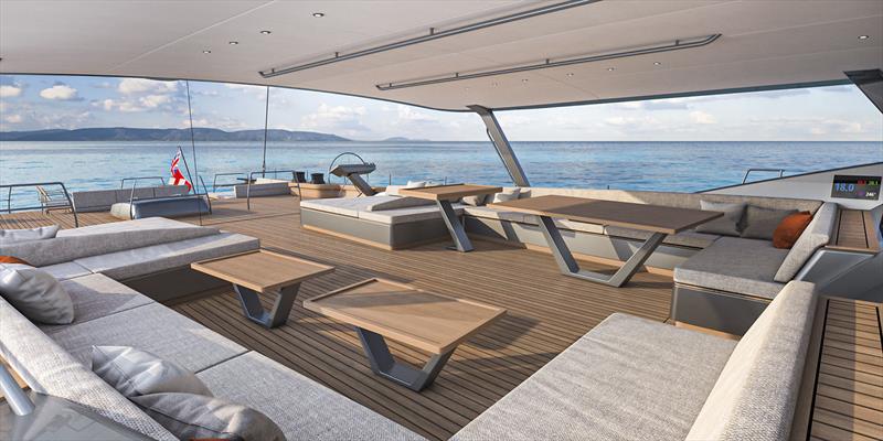 Project 405 Nilaya - rendering by Nauta Design - photo © Royal Huisman