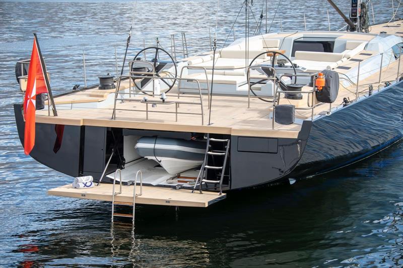 SW105 Sorvind - Garage photo copyright Nauta Design taken at  and featuring the Cruising Yacht class