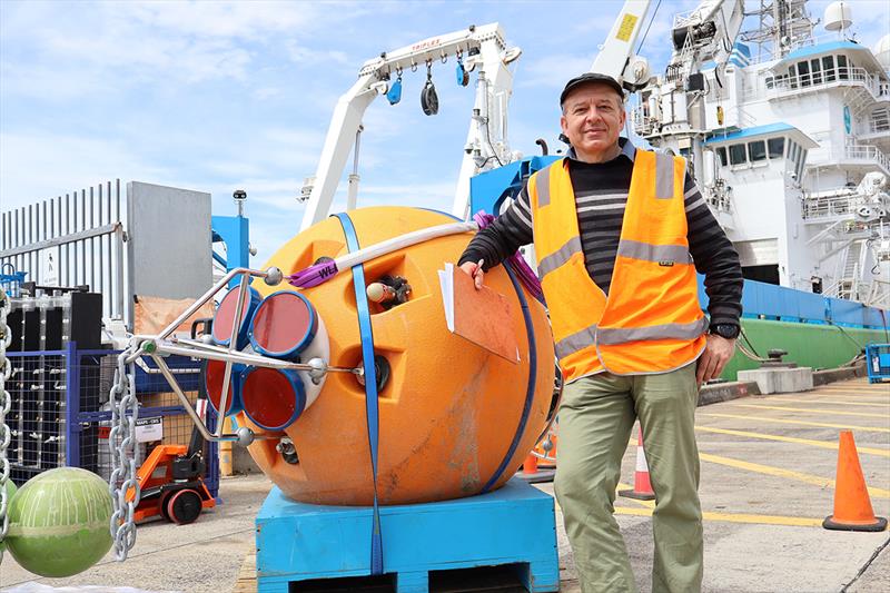 CSIRO's Dr Benoit Legresy is our voyage chief scientist - photo © CSIRO