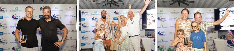 L-R - Imi Makani. Sassicaia. Cupid - 2023 ARC Plus photo copyright World Cruising Club taken at  and featuring the Cruising Yacht class
