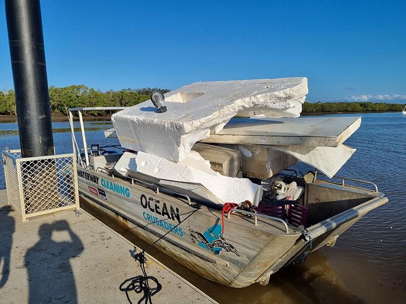 Boat Names Australia offset 7x plastic consumption with Ocean Crusaders - photo © Ocean Crusaders