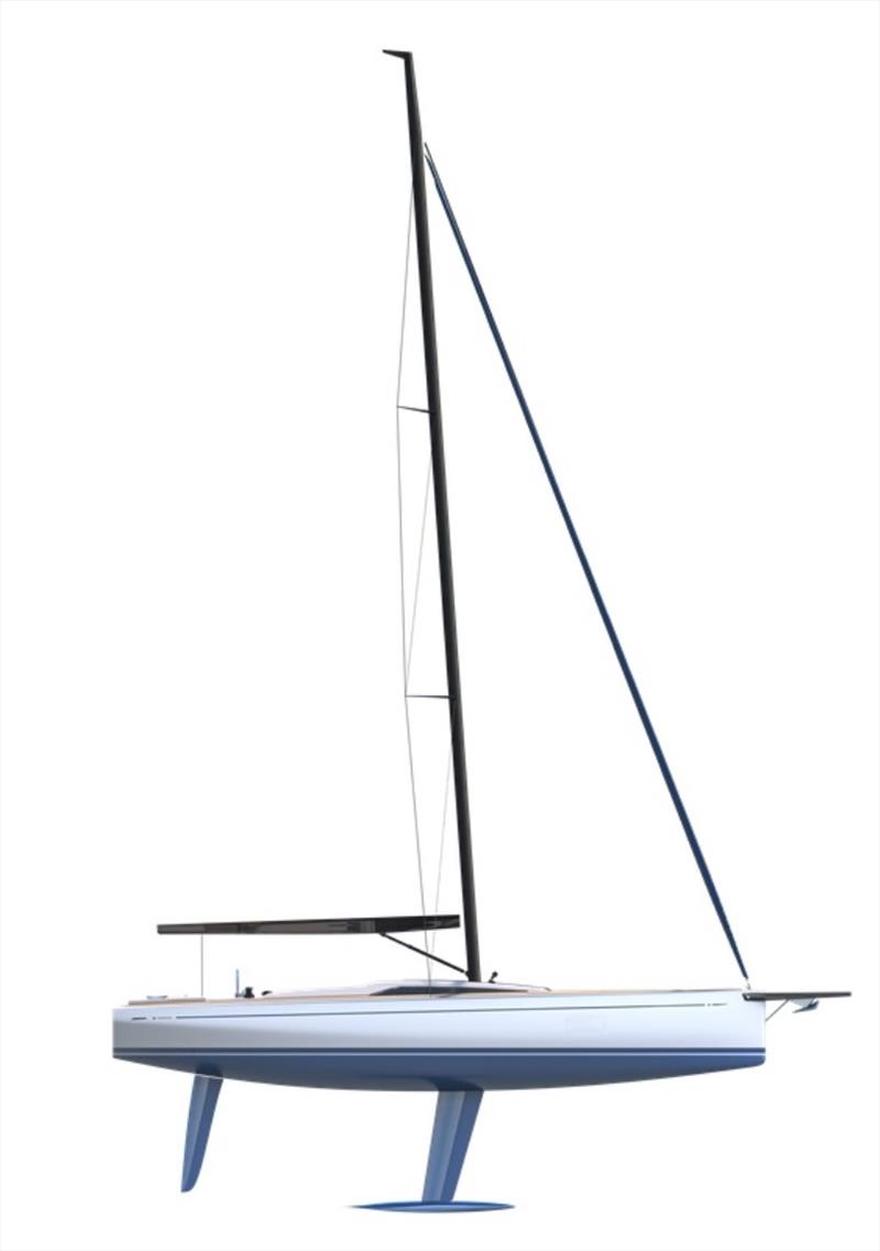 Grand Soleil Blue layout photo copyright Grand Soleil Yachts taken at  and featuring the Cruising Yacht class