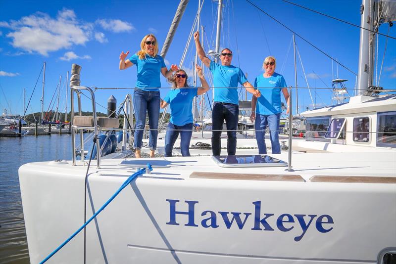 Hawkeye Crew - Pacific Rally 2025 photo copyright Jacob Fewtrell Media taken at  and featuring the Cruising Yacht class