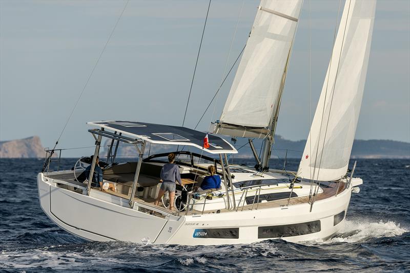 The new DUFOUR 48 from Dufour Yachts, off Palma de Mallorca, Spain on May 7 to 9 - photo © Jean-Marie Liot / Dufour Yachts
