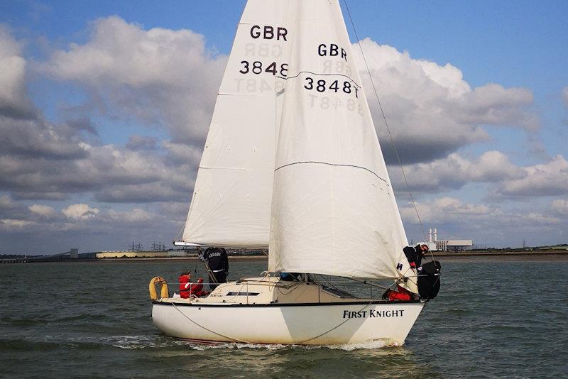 First Knight - Medway Yacht Club Keelboat Regatta photo copyright Sophi Tranchell taken at Medway Yacht Club and featuring the Cruising Yacht class