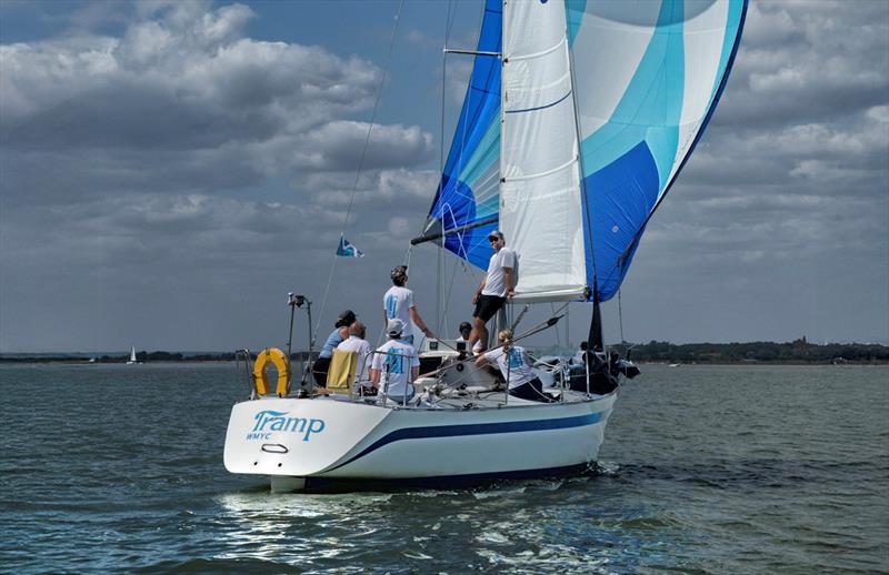 The best performance trophy for Cruisers and Dinghies was awarded to Mike Banks with Tramp - 51st Mersea Week - photo © Chrissie Westgate