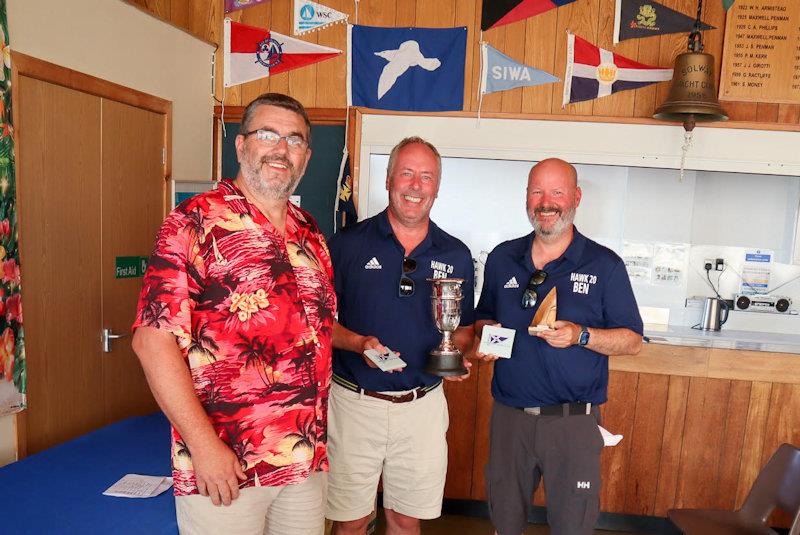 Winners of the cruiser fleet, Richard Carson and Ian Coke - Kippford Week at Solway - photo © Nicola McColm