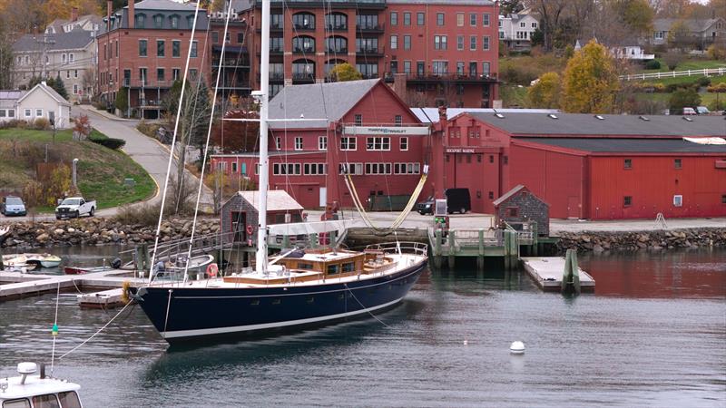 Rockport Marine launches Project Ouzel photo copyright Russell Kaye taken at  and featuring the Cruising Yacht class