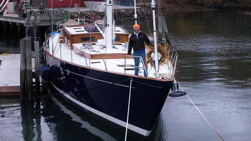 Rockport Marine launches Project Ouzel photo copyright Russell Kaye taken at  and featuring the Cruising Yacht class