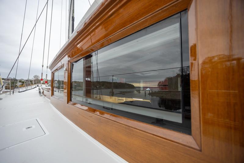 Rockport Marine launches Project Ouzel photo copyright Billy Black taken at  and featuring the Cruising Yacht class