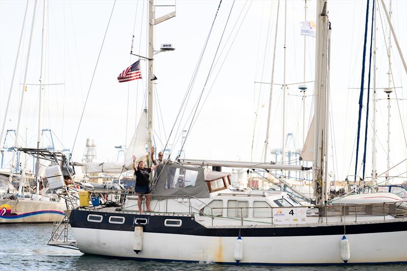 Calainë as the Viking Explorers fleet departs from Las Palmas de Gran Canaria - photo © Viking Explorers