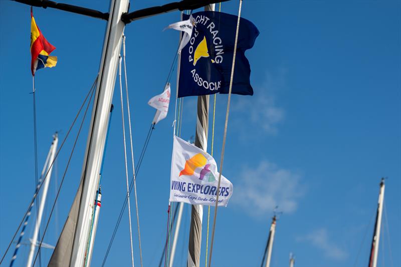 The Viking Explorers fleet departs from Las Palmas de Gran Canaria photo copyright Viking Explorers taken at  and featuring the Cruising Yacht class