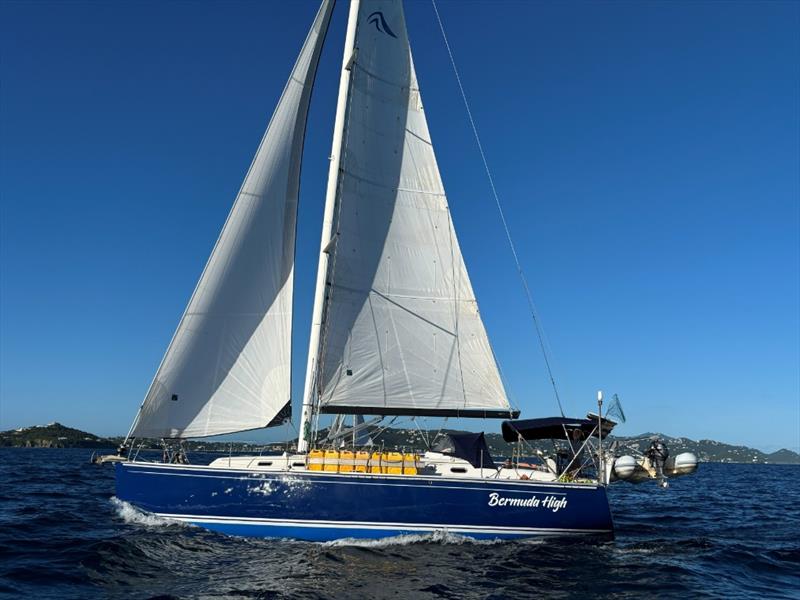 Bermuda High racing in last year's regatta photo copyright Three Sheets Regatta taken at  and featuring the Cruising Yacht class