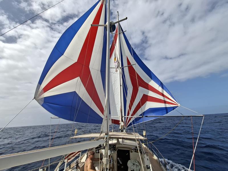 Enif sail configuration photo copyright Viking Explorers Rally taken at  and featuring the Cruising Yacht class