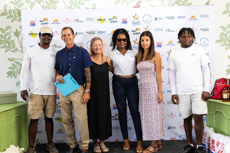 Oliver Solanas Heinrichs, MD Viking Explorers; Zara Tremlett, marina manager; Carlota Texeira, PR Viking Explorers and Marina Staff - photo © Viking Explorers Rally