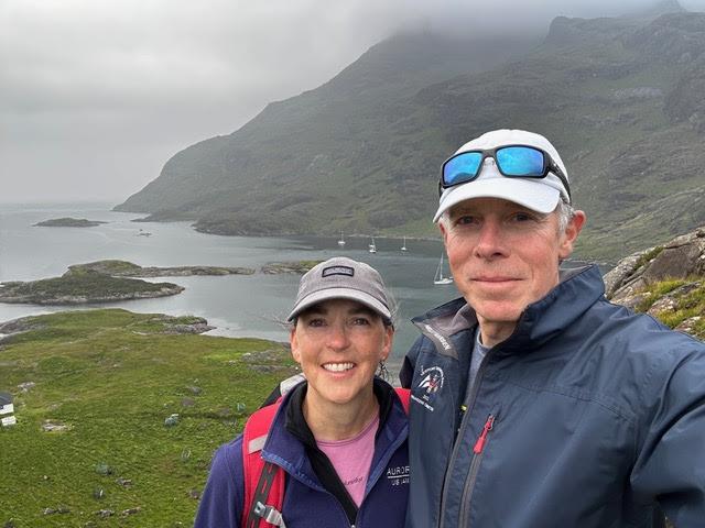 ice Commodore Andrew Kallfelz and his wife, Julie Kallfelz - photo © Kallfelz family