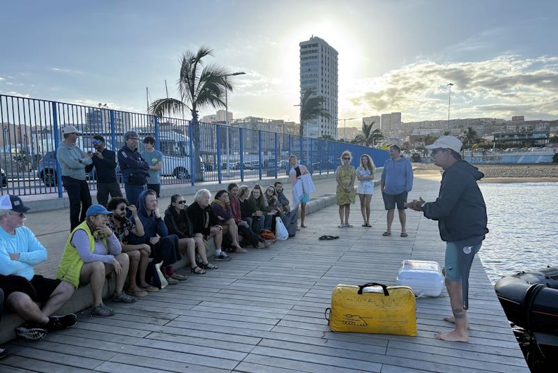 Liferaft demo - Atlantic Crossing Preparation - photo © Viking Explorers Rally