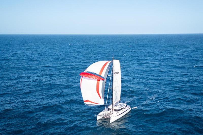 Sail configuration on HH50 catamaran - Atlantic Crossing Preparation - photo © Viking Explorers Rally