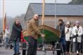 Boat Building Academy hosts 55th ceremonial launch into Lyme Regis harbour &copy; BNPS
