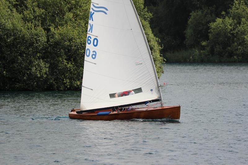 CVDRA classic and vintage dinghies at Hykeham photo copyright Peter Mason taken at Hykeham Sailing Club and featuring the Classic & Vintage Dinghy class