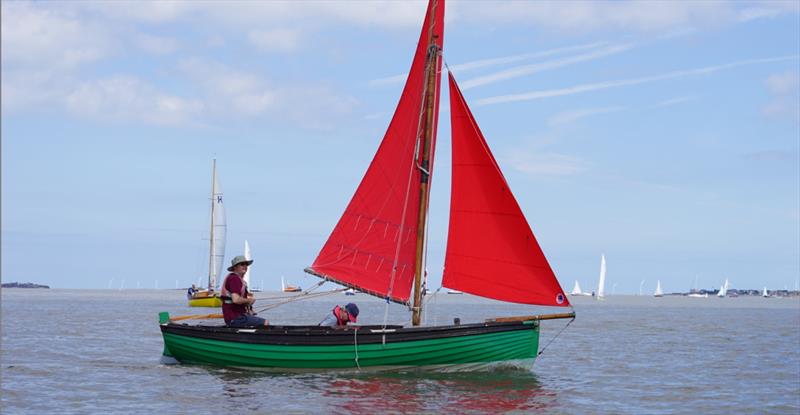 West Kirby Star Class winner David Mayhew during the West Kirby Sailing Club Regatta photo copyright Alan Jenkins & Alan Dransfield taken at West Kirby Sailing Club and featuring the Classic & Vintage Dinghy class