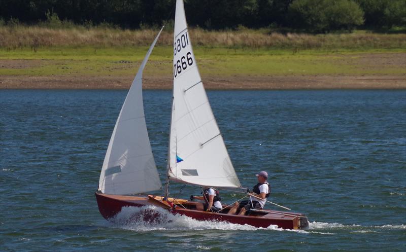 CVRDA 20th Anniversary Rally at Roadford Lake photo copyright Peter Vinton taken at Roadford Lake Sailing Club and featuring the Classic & Vintage Dinghy class