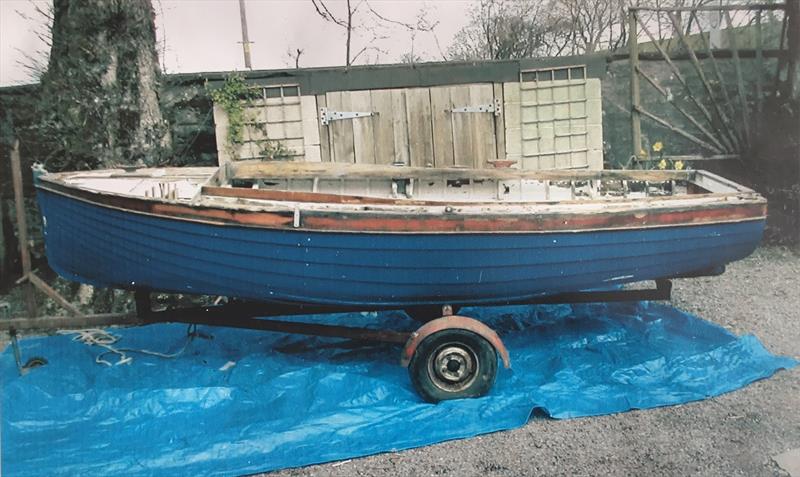 The only photo we know of that's a Solway Dinghy - photo © Dr Neil Oliver