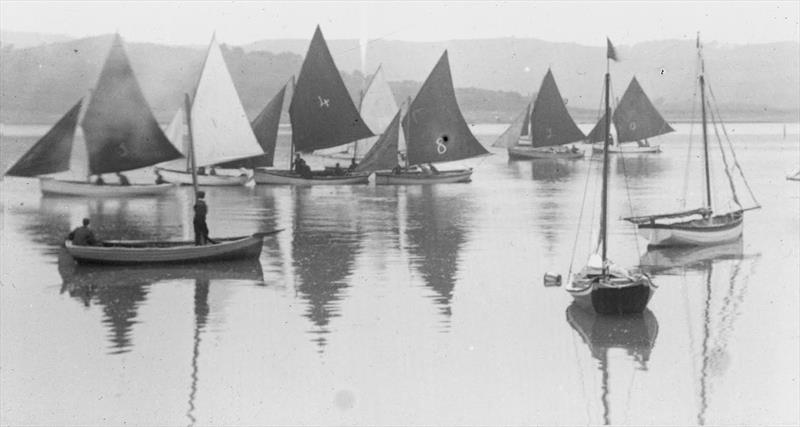 The Regatta at Kippford in 1898 photo copyright Rev. Bill Holland collection taken at Solway Yacht Club and featuring the Classic & Vintage Dinghy class