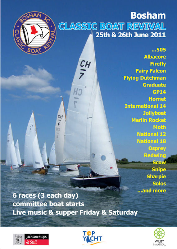 Classic Boat Revival at Bosham Sailing Club on 2526 June